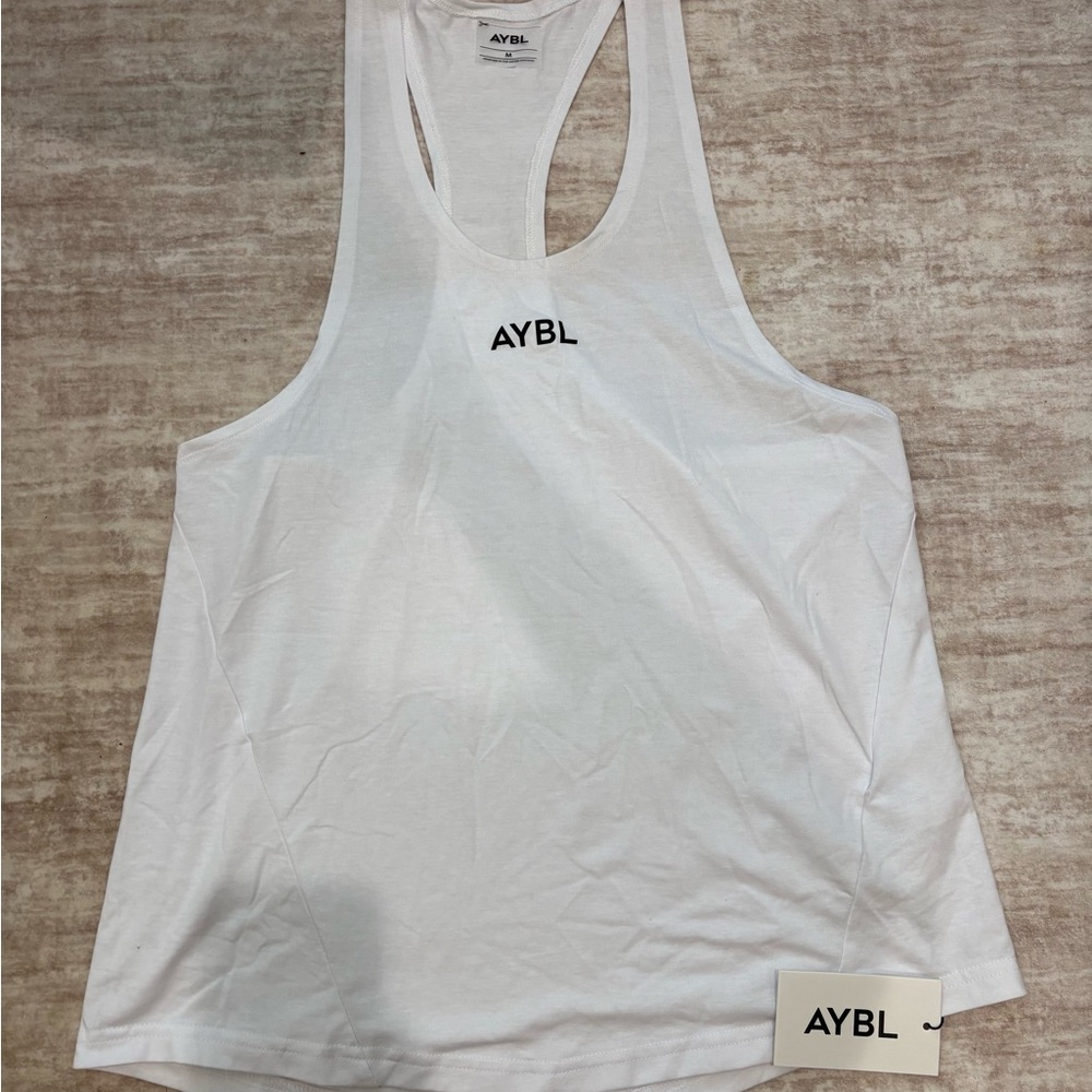 AYBL White Essential Stringer Tank